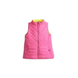 Cherry Crumble By Nitt Hyman Kids Pink Quilted Jacket-picture-15