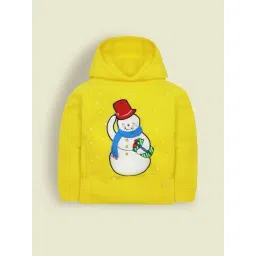 Cherry Crumble By Nitt Hyman Kids Yellow Printed Regular Fit Hoodie-picture-25