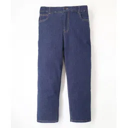 Cherry Crumble By Nitt Hyman  Solid Jeans - Blue-picture-22
