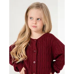 Cherry Crumble Girls Cardigan-picture-39