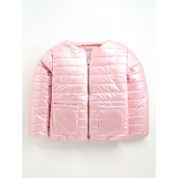Cherry Crumble Girls Reversible Crop Puffer Jacket with Embroidered-picture-30