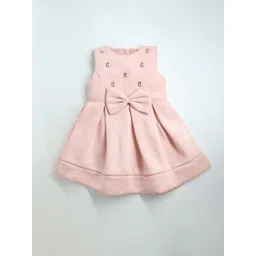 Cherry Crumble Girls Round Neck Fit & Flare Dress-picture-24