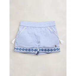 Cherry Crumble Infants Girls Embroidered Shorts-picture-16
