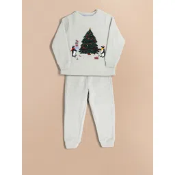 Cherry Crumble Unisex Kids Night suit-picture-54