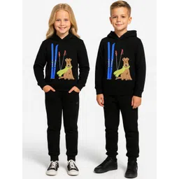 Cherry Crumble Unisex Kids Printed Trousers-picture-25