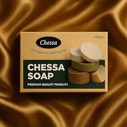 Chessa Herbal Soap & Face Wash Combo | Summer Cooling Sandalwood Soap + Tan Removal Face Wash | Natural Skin Brightening Set for De-Tan & Glowing Skin, Chemical-Free | 200ml + 100g-picture-53