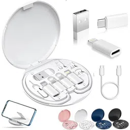 CHG Compact Travel Gadget Organizer Box Earphone Cable Organizer-picture-17