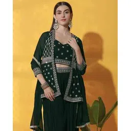 chhabra 555 Women Embroidered 2-Piece Co-Ord Set-picture-29