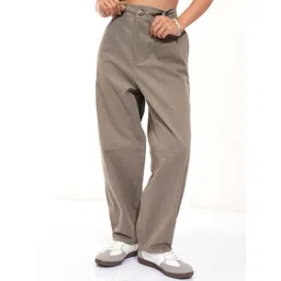 CHIC BY TOKYO TALKIES Women Loose Fit Wide Leg Trousers-picture-12