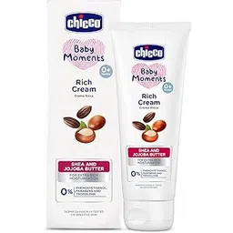 Chicco Baby Moments Rich Cream for Newborn Babies with Shea & Jojoba Butter, 100g| Rich Moisturization and Dryness Prevention |Dermatologically Tested |Phenoxyethanol, Parabens & Lauryl sulphates free-picture-17