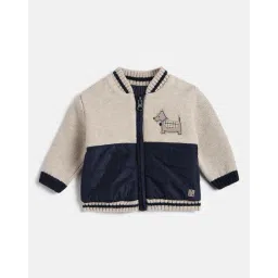 chicco Boy Colourblock Zip-Front Cardigan image 1