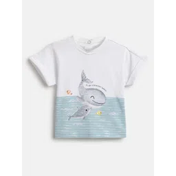 Chicco Boys Graphic Printed Round Neck Cotton T-shirt-picture-42
