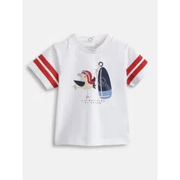 Chicco Boys Graphic Printed Round Neck Cotton T-shirt-picture-41
