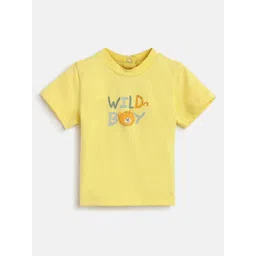 Chicco Boys Typography Printed Round Neck Cotton T-shirt-picture-48