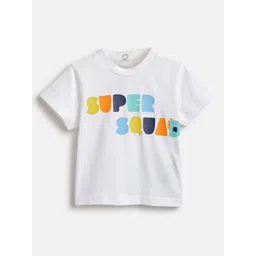 Chicco Boys Typography Printed Round Neck Cotton T-shirt-picture-14