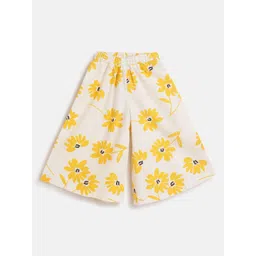 Chicco Girls Floral Printed Relaxed Trousers-picture-20