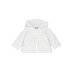 Chicco Infants Hooded Faux Fur Trim Open Front Jacket-picture-28