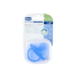 Chicco Physio Soft Silicone Blue Soother (6-16M)-picture-28