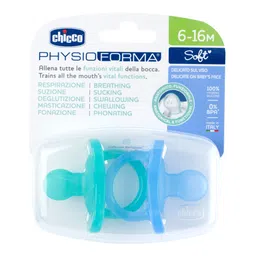 Chicco Physio Soft Silicone Physioforma's Soother Pack of 2- Blue-picture-15