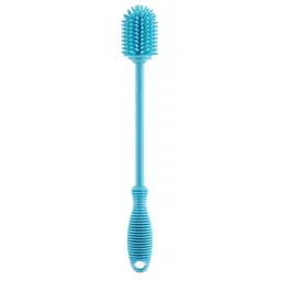 Chicco Silicone Bottle Brush - Blue-image-9