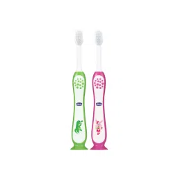 Chicco Toothbrush Set (Pink + Green)-picture-23