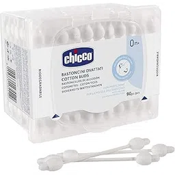 Chicco Cotton Buds with Ear Drum Protection, Made of Paper Stem, Safe and Hygienic for Babies, Biodegredable (90 Pieces)-picture-27