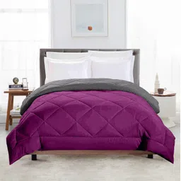 chicery Geometric Single Comforter for Heavy Winter-picture-11