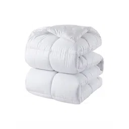 CHICERY White Heavy Winter 300 GSM Double Bed Comforter-image-40