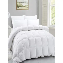 CHICERY White Heavy Winter 300 GSM Single Bed Comforter-picture-13