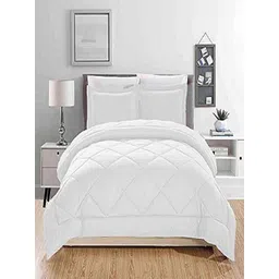 CHICERY White Heavy Winter 300 GSM Single Bed Comforter-picture-23