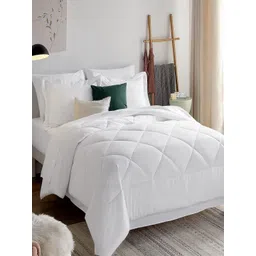 CHICERY White Heavy Winter 300 GSM Single Bed Comforter-picture-15