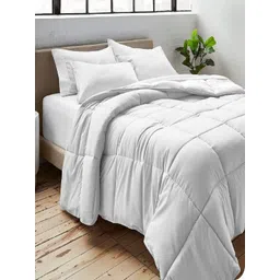 CHICERY White Heavy Winter 300 GSM Single Bed Comforter-picture-18