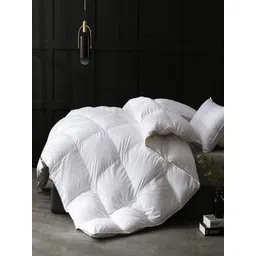 CHICERY White Heavy Winter 300 GSM Single Bed Comforter image 2
