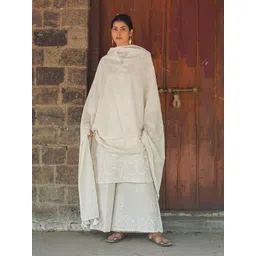 Chidiyaa Ethnic Motifs Block Printed Pure Cotton Dupatta-picture-33