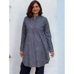 Chidiyaa Sumaira Block Printed Cotton Kurta-picture-39
