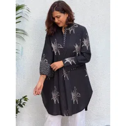 Chidiyaa Sumati Block Printed Cotton Kurta-picture-14