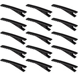 chikichoo Crocodile Clips Styling Sectioning Hair Duck Teeth Hair pins | Plain Alligator Barrettes Metal Hair Clips | Craft DIY Accessories for Girls and Women's (Pack of 50 Pcs)-picture-42