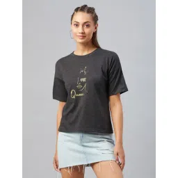 chimpaaanzee Chimpanzee Charcoal Printed T-Shirt-picture-29