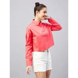 chimpaaanzee Chimpanzee Coral Cotton Regular Fit Shirt-picture-29