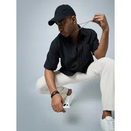 CHIMPAAANZEE Tartan Checked Oversized Casual Shirt-picture-23