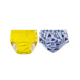 Chinmay Kids Reusable Swim Diaper Pants Pack of 2 - Multicolor-picture-27