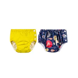 Chinmay Kids Reusable Swim Diaper Pants Pack of 2 - Multicolor-picture-34