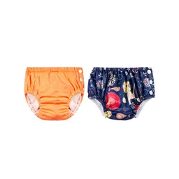 Chinmay Kids Reusable Swim Diaper Pants Pack of 2 - Multicolor-picture-36