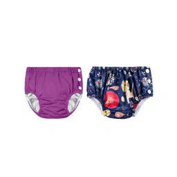 Chinmay Kids Reusable Swim Diaper Pants Pack of 2 - Multicolor-picture-37
