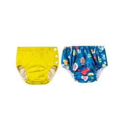 Chinmay Kids Reusable Swim Diaper Pants Pack of 2 - Multicolor-picture-20