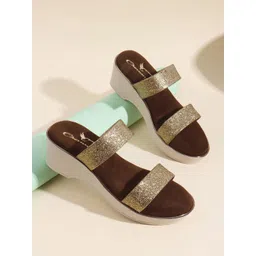 CHINRAAG Ethnic Platform Sandals-picture-10