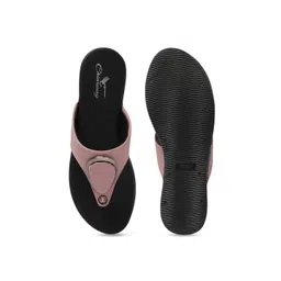 CHINRAAG Women Colourblocked Open Toe Flats image 5