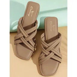 CHINRAAG Women Slip-On Open Toe Flats-picture-13