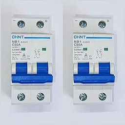 CHINT MINIATURE CIRCUIT BREAKER DC MCB 500V 50A CHINT - 2QTY-image-14