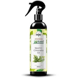 Chipku Ayurvedic Plant Guard 200ml Neem Oil + Citronella Spray Ready to use Natural Mosquito & Pest Repellent for Outdoor Plants & Garden Use-picture-20